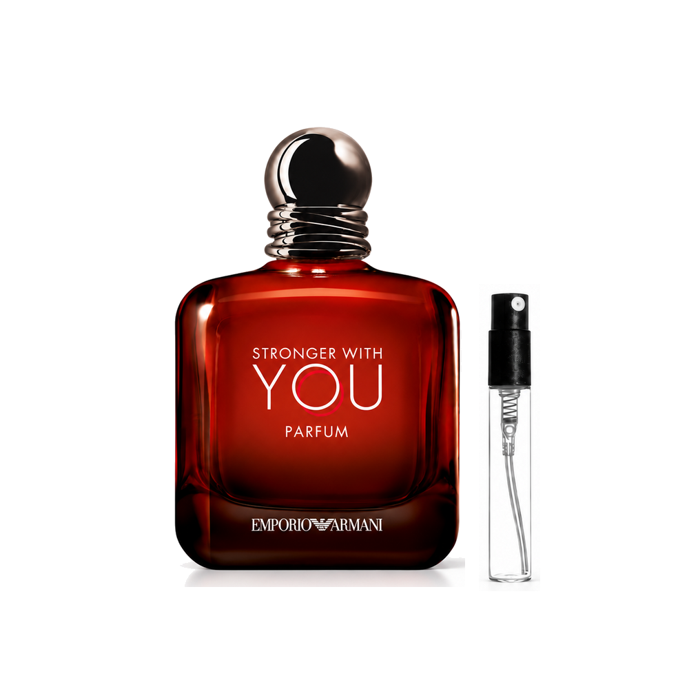 Armani Stronger With You Parfum – odlewka perfum – flakon i atomizer odlewki
