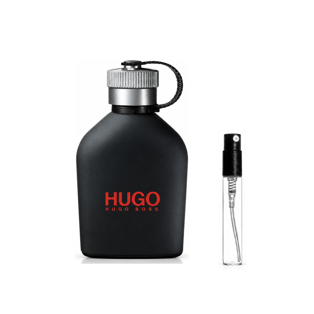 Hugo Boss Hugo Just Different Eau de Toilette – odlewka perfum – flakon i identyczny atomizer wzorcowy