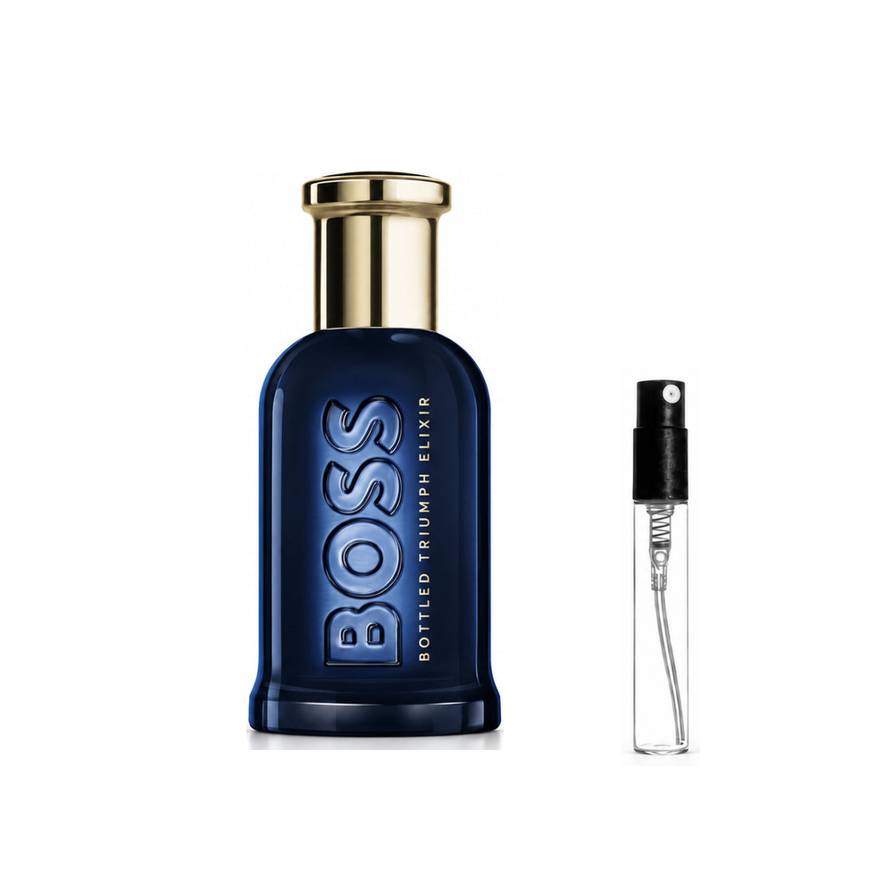 Hugo Boss BOSS Bottled Triumph Elixir Parfum Intense – odlewka perfum – flakon i identyczny atomizer wzorcowy