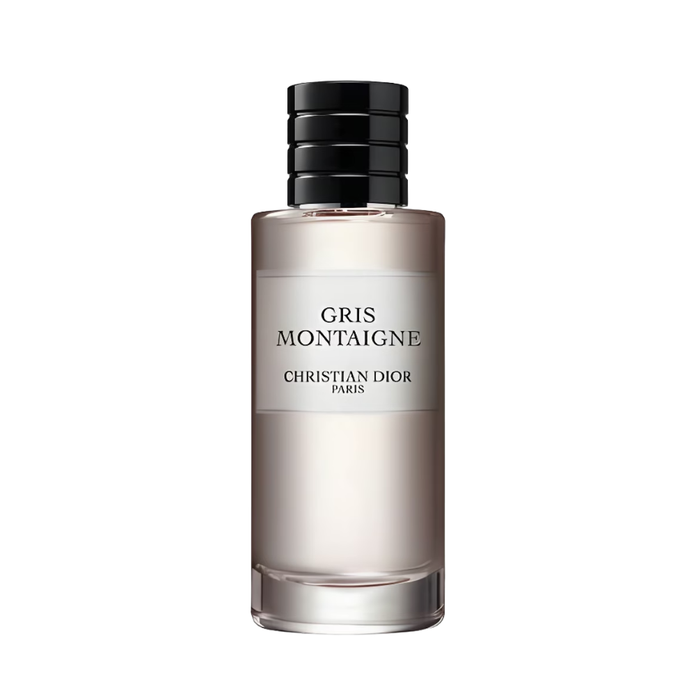 Flakon perfum Dior Gris Montaigne z nutami bergamotki, grejpfruta, róży, jaśminu, paczuli, mchu dębowego i białego piżma – luksusowy zapach unisex.