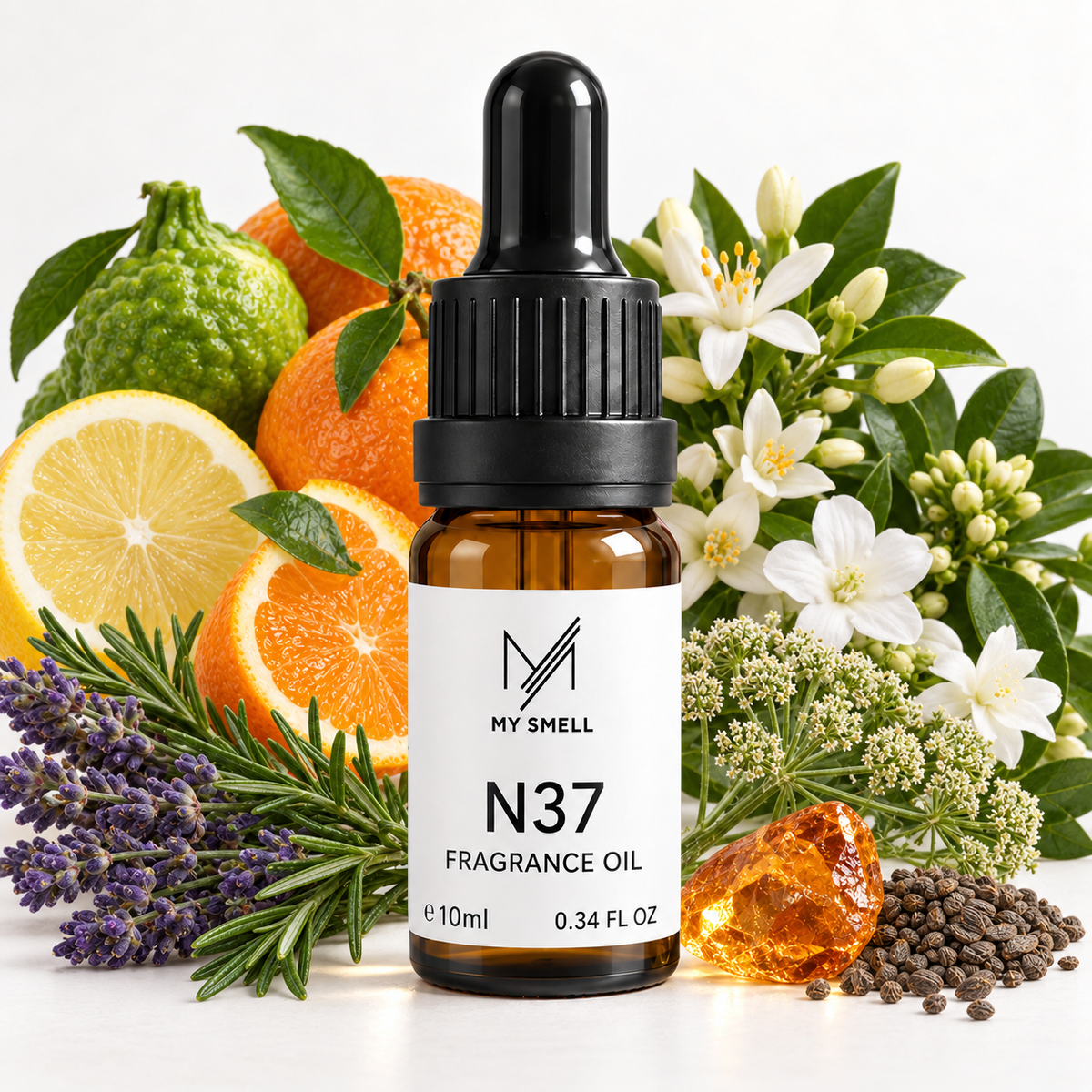 MY SMELL N37 Duftöl 10 ml – Zitrus, Neroli & Amber