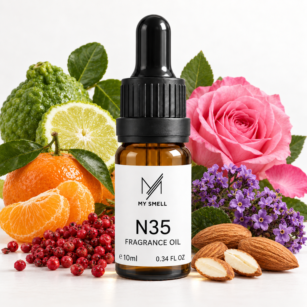 MY SMELL N35 Duftöl 10 ml – Rose, Mandel & Heliotrop