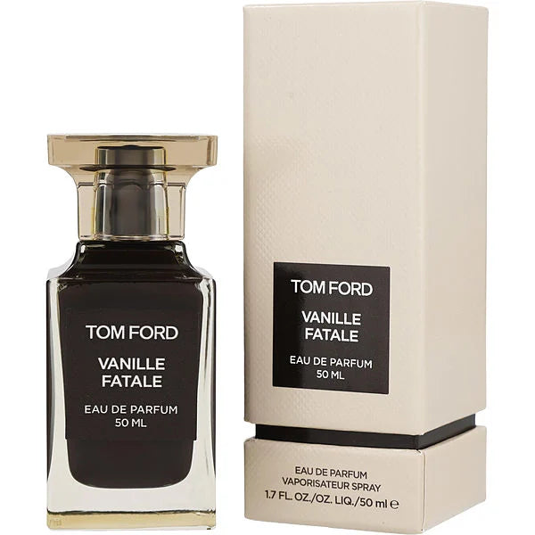 Tom Ford Vanille Fatale, Vanille Fatale woda perfumowana, perfumy Tom Ford, luksusowe perfumy, niszowe perfumy, waniliowy zapach, orientalny zapach, elegancki zapach, perfumy premium, ekskluzywne perfumy, trwałe perfumy, zapach unisex, najlepsze perfumy Tom Ford, oryginalne perfumy, perfumy na prezent
