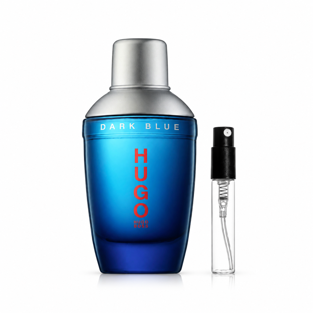 Hugo Boss Hugo Dark Blue EDT – odlewka perfum – oryginalny flakon z atomizerem próbki