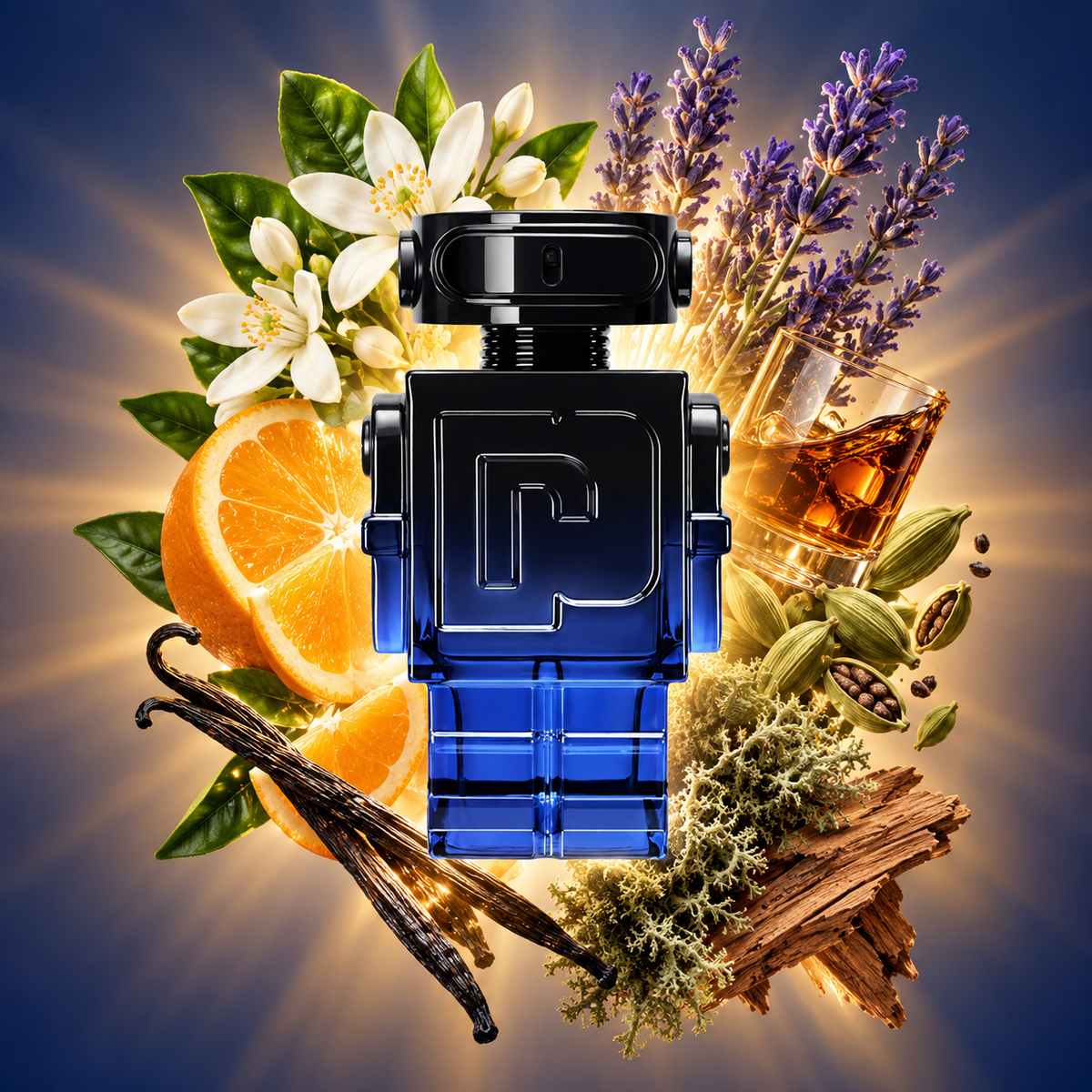 Rabanne – Phantom Intense EDP Intense – odlewka perfum – nuty zapachowe