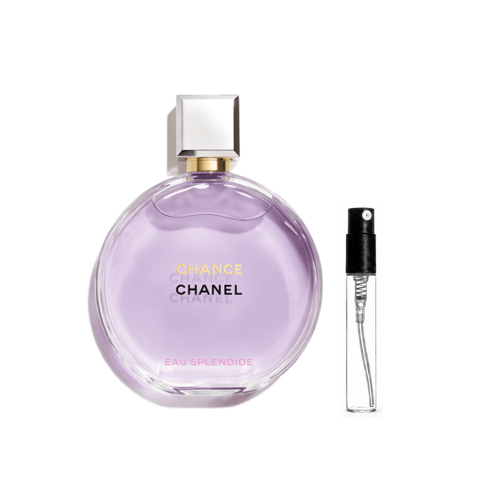 Chanel - Chance Eau Splendide EDP- odlewka perfum – flakon i identyczny atomizer wzorcowy