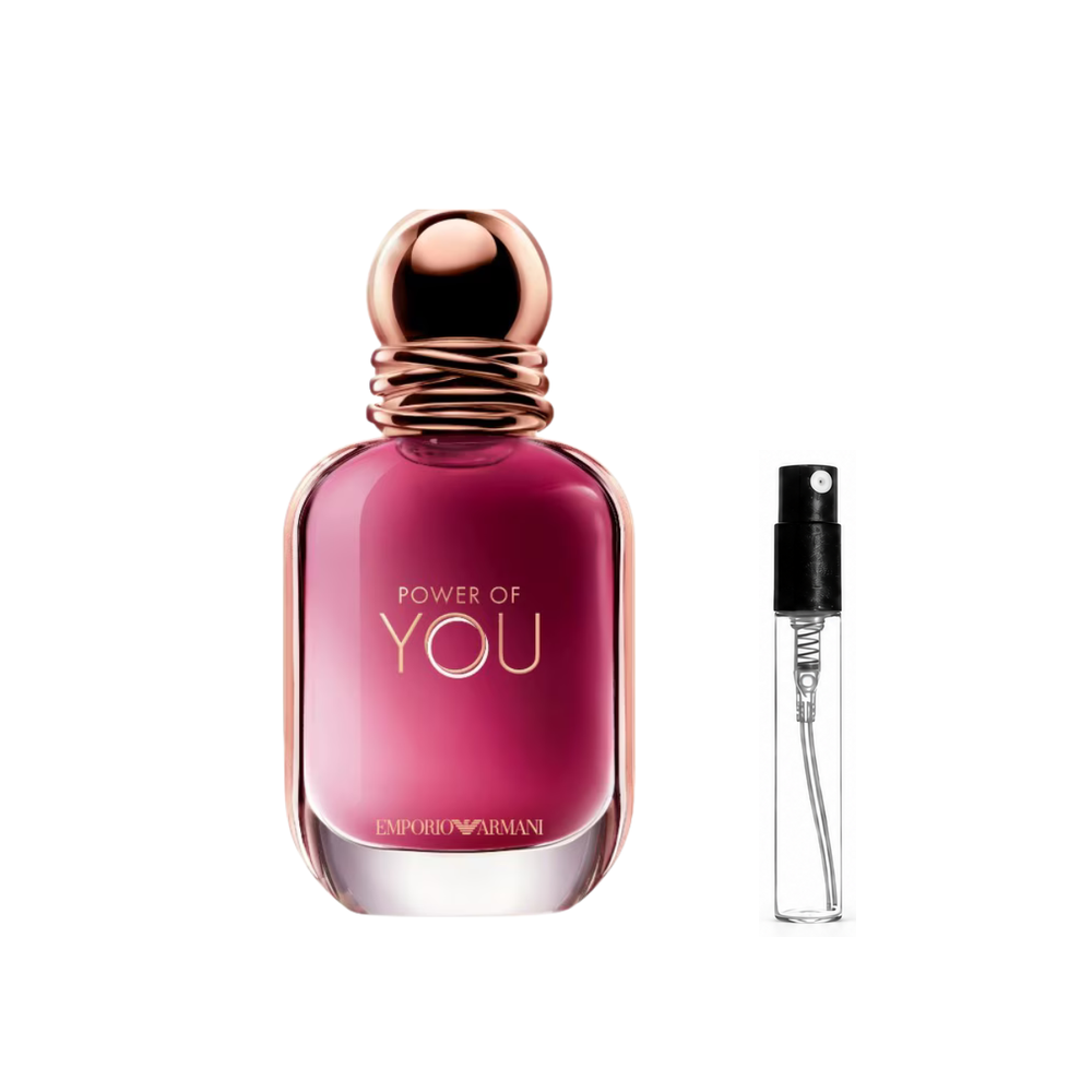 Armani - Power Of You EDP- odlewka perfum – flakon i identyczny atomizer wzorcowy