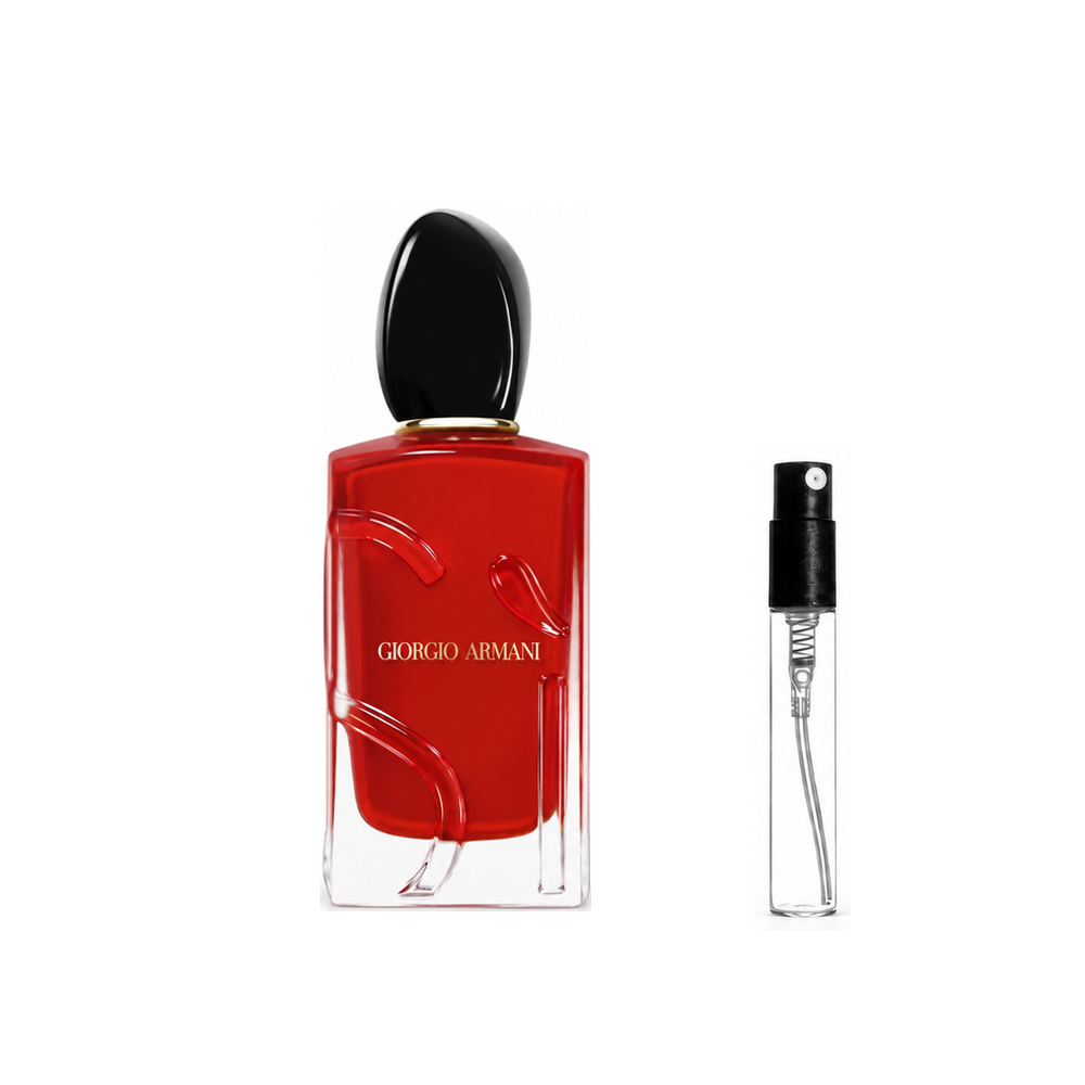 Armani Sì Passione Eau de Parfum – odlewka perfum – flakon i identyczny atomizer wzorcowy