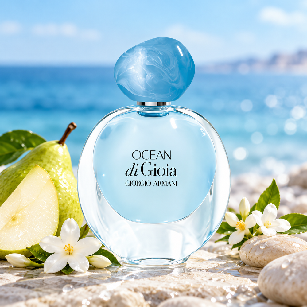 Armani Ocean di Gioia Eau de Parfum – odlewka perfum – flakon z nutami zapachowymi