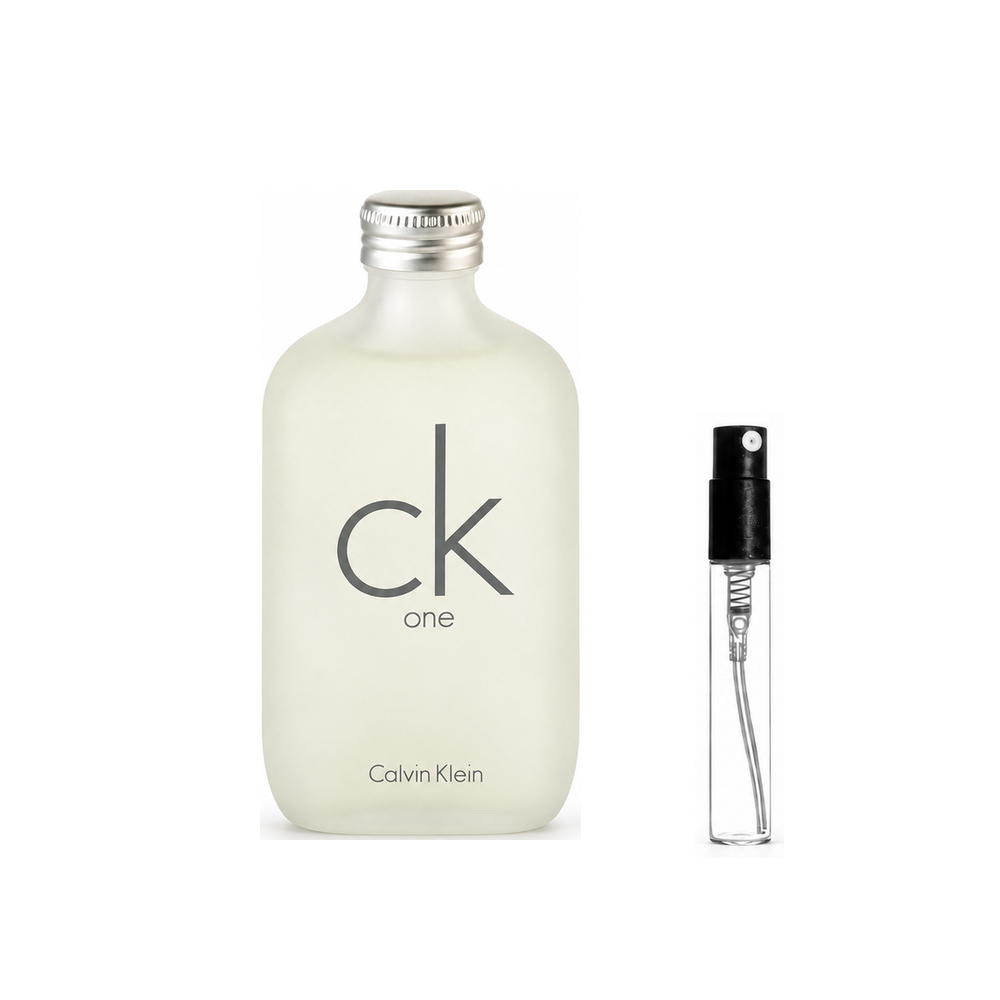 Calvin Klein CK One EDT – flakon i identyczny atomizer wzorcowy