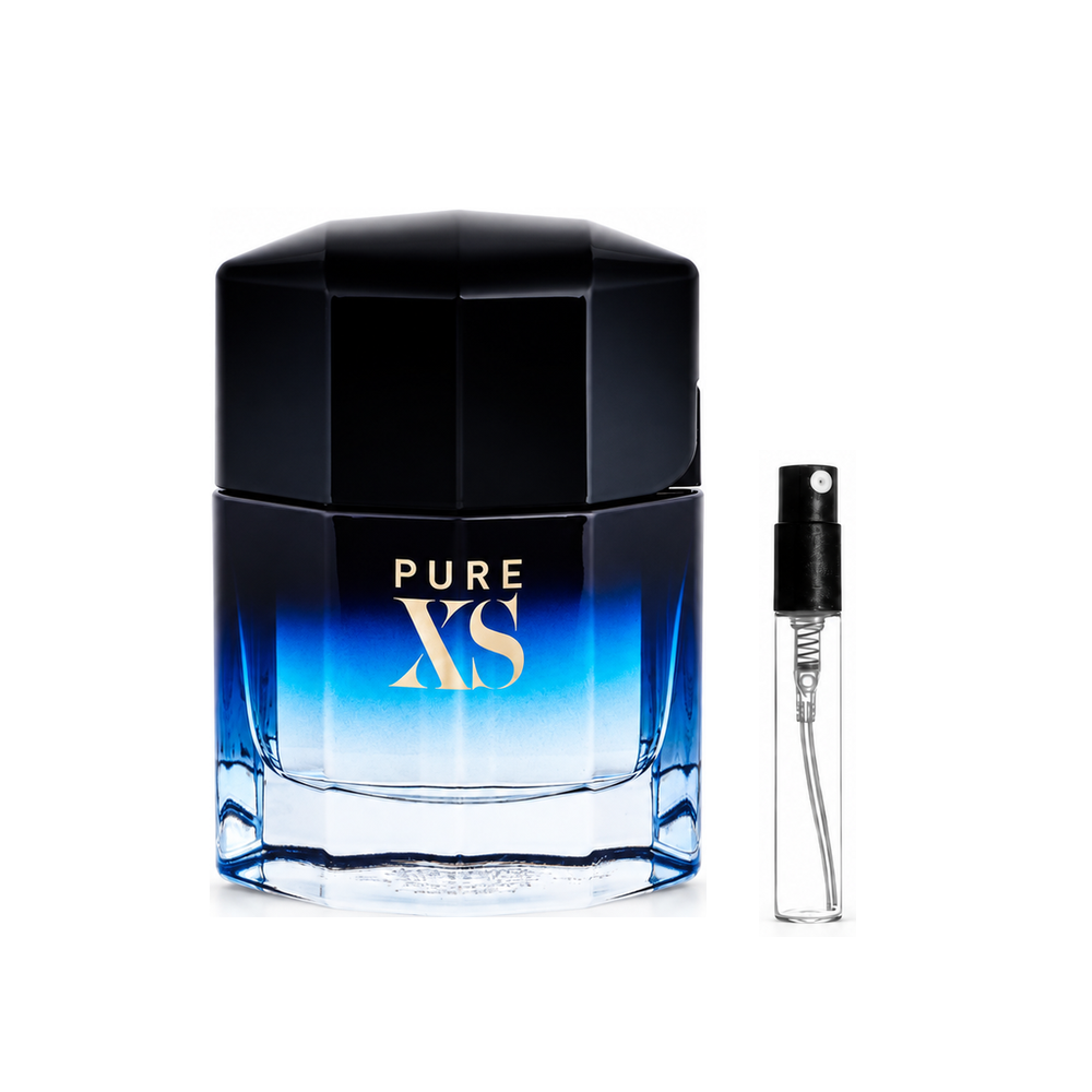 Rabanne Pure XS EDT – flakon i identyczny atomizer wzorcowy