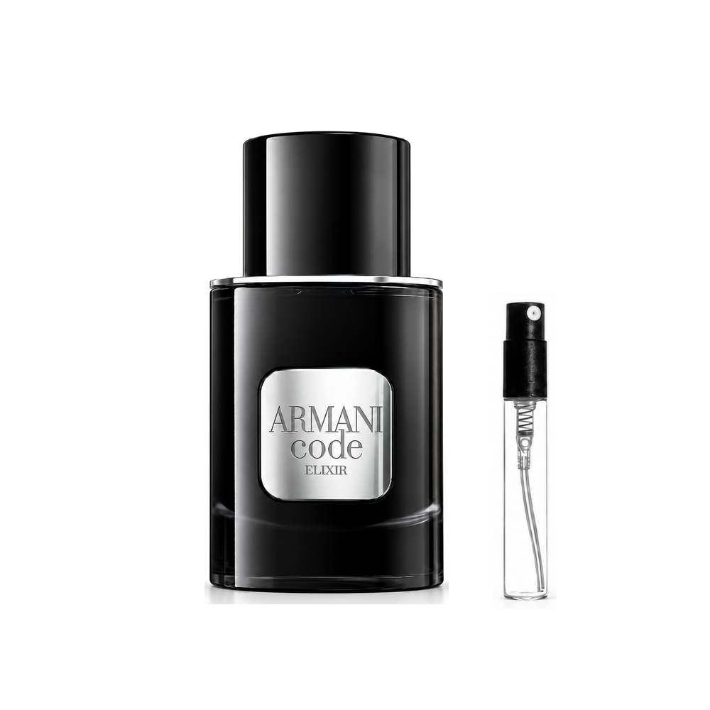 Armani Code Elixir – odlewka perfum – flakon i atomizer odlewki