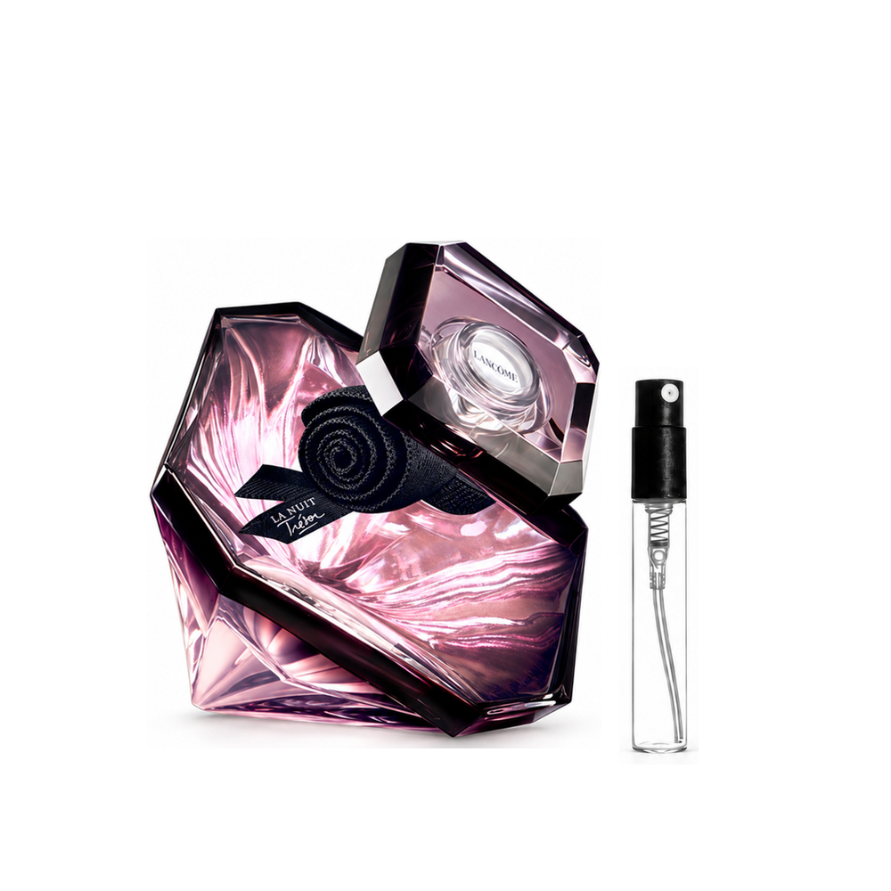 Lancôme La Nuit Trésor Eau de Parfum – odlewka perfum – flakon i identyczny atomizer wzorcowy