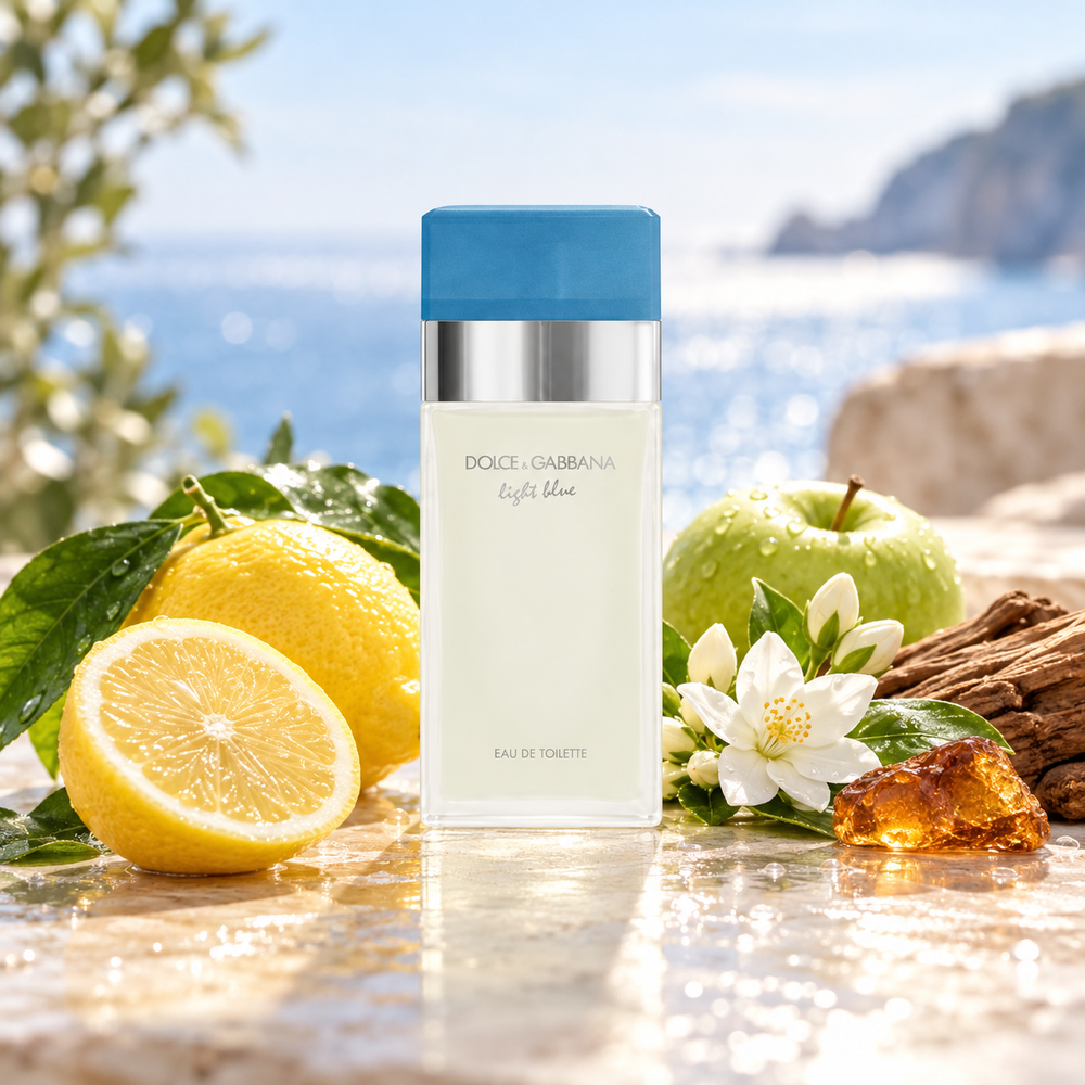Dolce&Gabbana Light Blue Eau de Toilette – odlewka perfum – flakon i nuty zapachowe