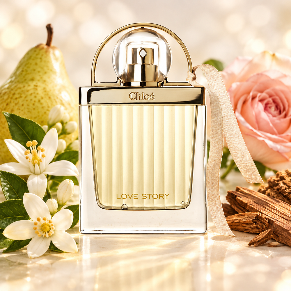 Chloe Love Story Eau de Parfum – odlewka perfum – flakon z nutami zapachowymi