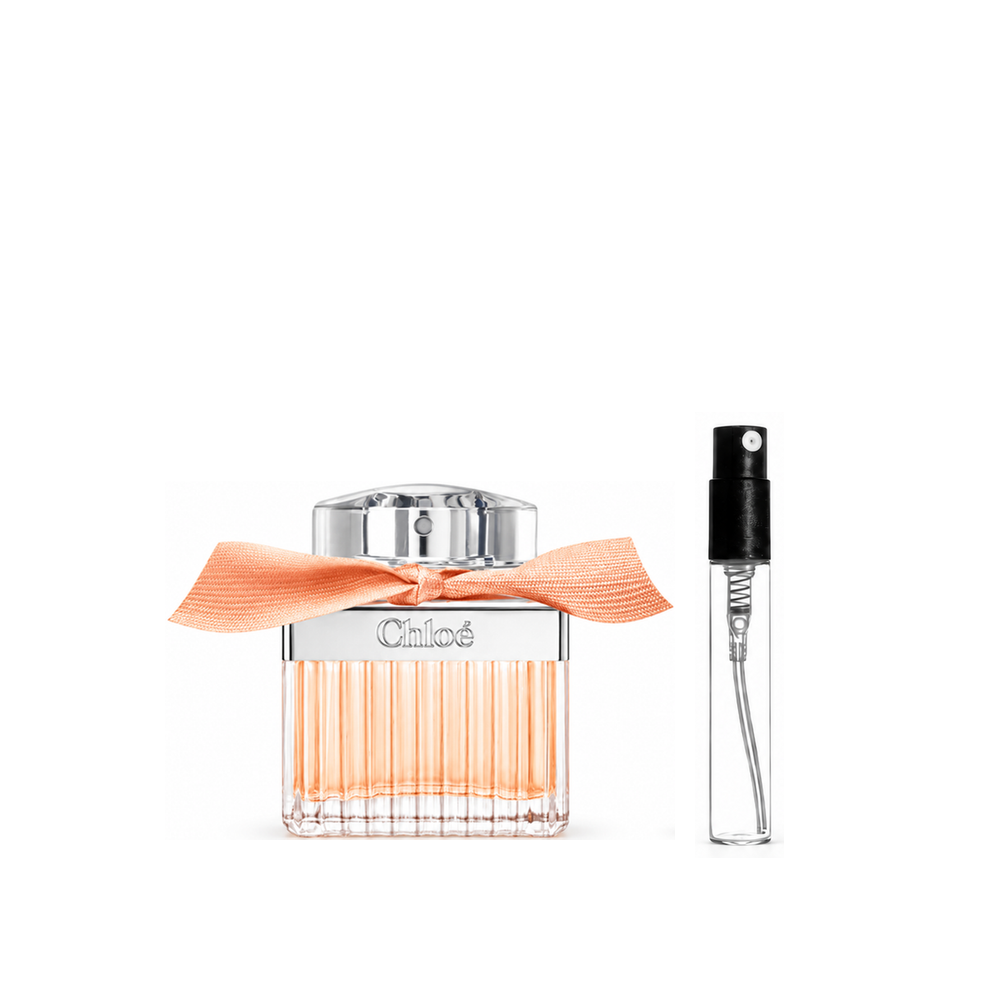 Chloe Rose Tangerine Eau de Toilette – odlewka perfum – flakon i identyczny atomizer wzorcowy