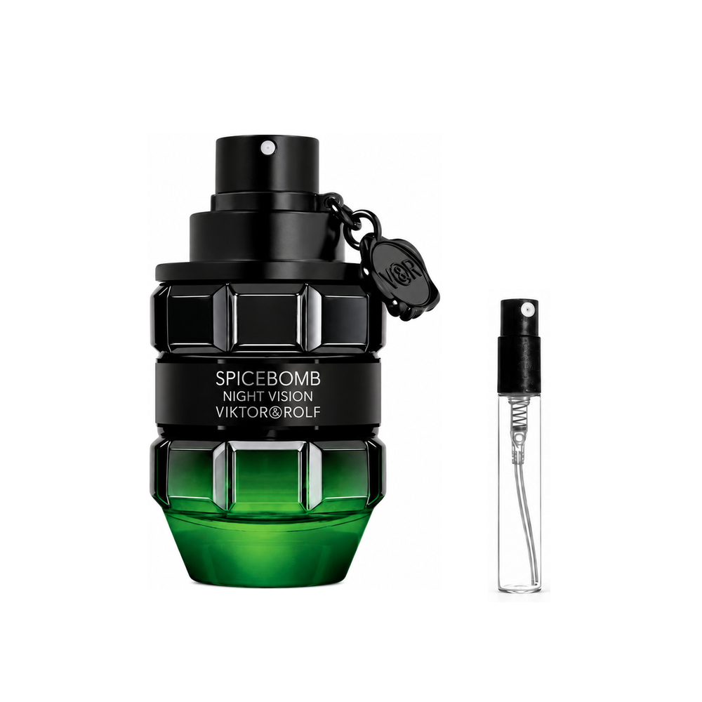 Viktor & Rolf Spicebomb Night Vision Eau de Parfum – odlewka perfum – flakon i identyczny atomizer wzorcowy