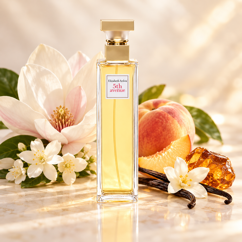 Elizabeth Arden 5th Avenue Eau de Parfum – odlewka perfum – flakon z nutami zapachowymi