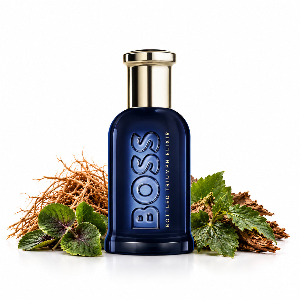 BOSS Bottled Triumph Elixir Parfum Intense – nuty zapachowe