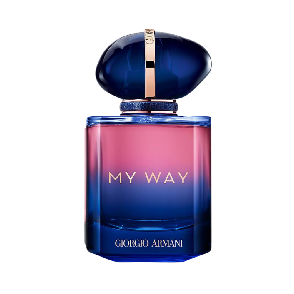 Flakon perfum Armani My Way Le Parfum z nutami kwiatu pomarańczy, tuberozy, wanilii bourbon i białego piżma – elegancki zapach dla kobiet.