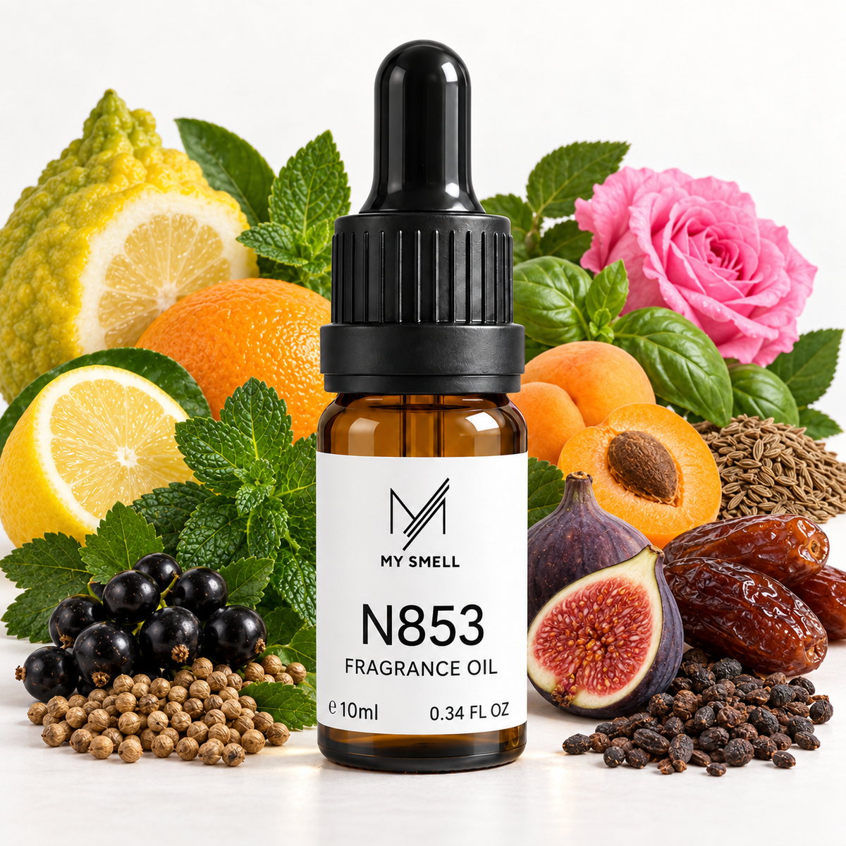 MY SMELL N853 Duftöl 10 ml – Zitrus, Feige & Kräuter