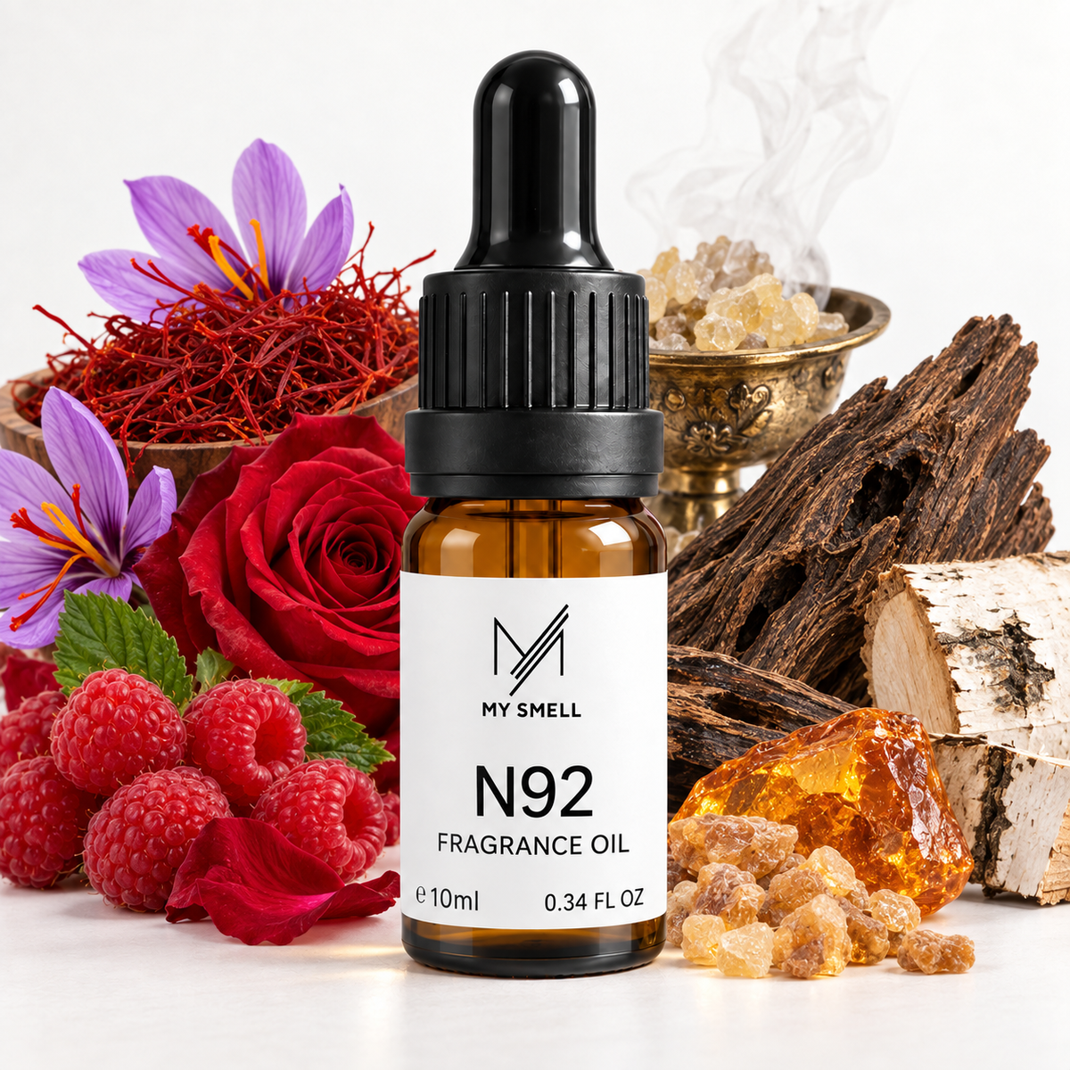 MY SMELL N92 Duftöl 10 ml – Safran, Oud & Weihrauch
