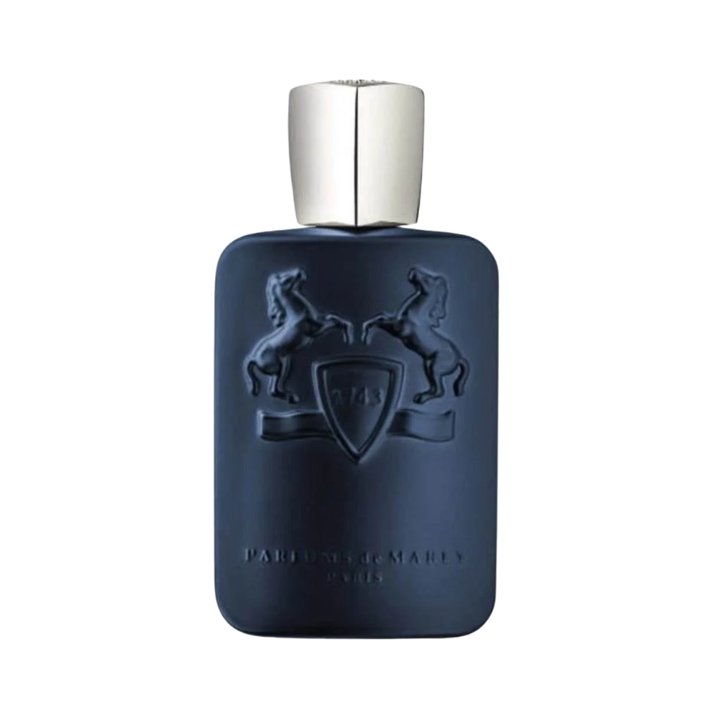 Flakon perfum Layton marki Parfums de Marly Eau de Parfum z nutami: Jabłko, Bergamotka, Kardamon, Lawenda, Fiołek.