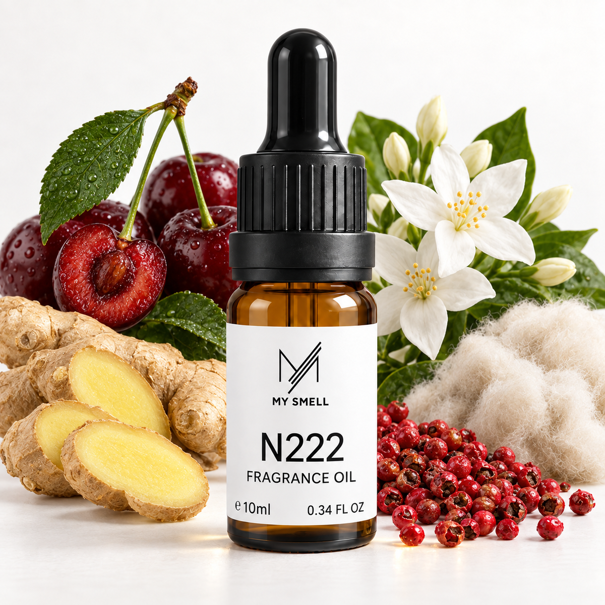 MY SMELL N222 Duftöl 10 ml – Kirsche, Ingwer & Moschus