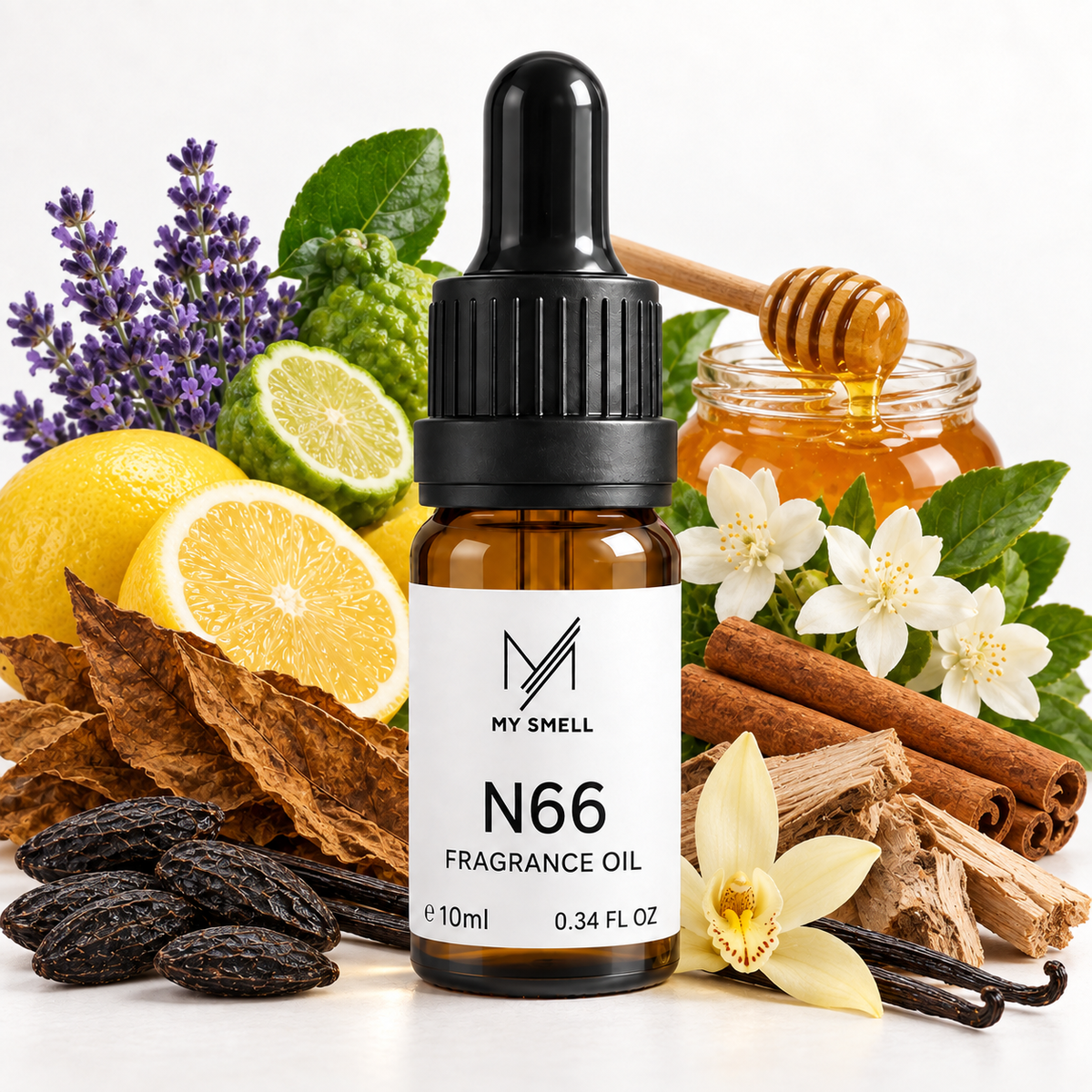 MY SMELL N66 Duftöl 10 ml – Honig, Tabak & Vanille