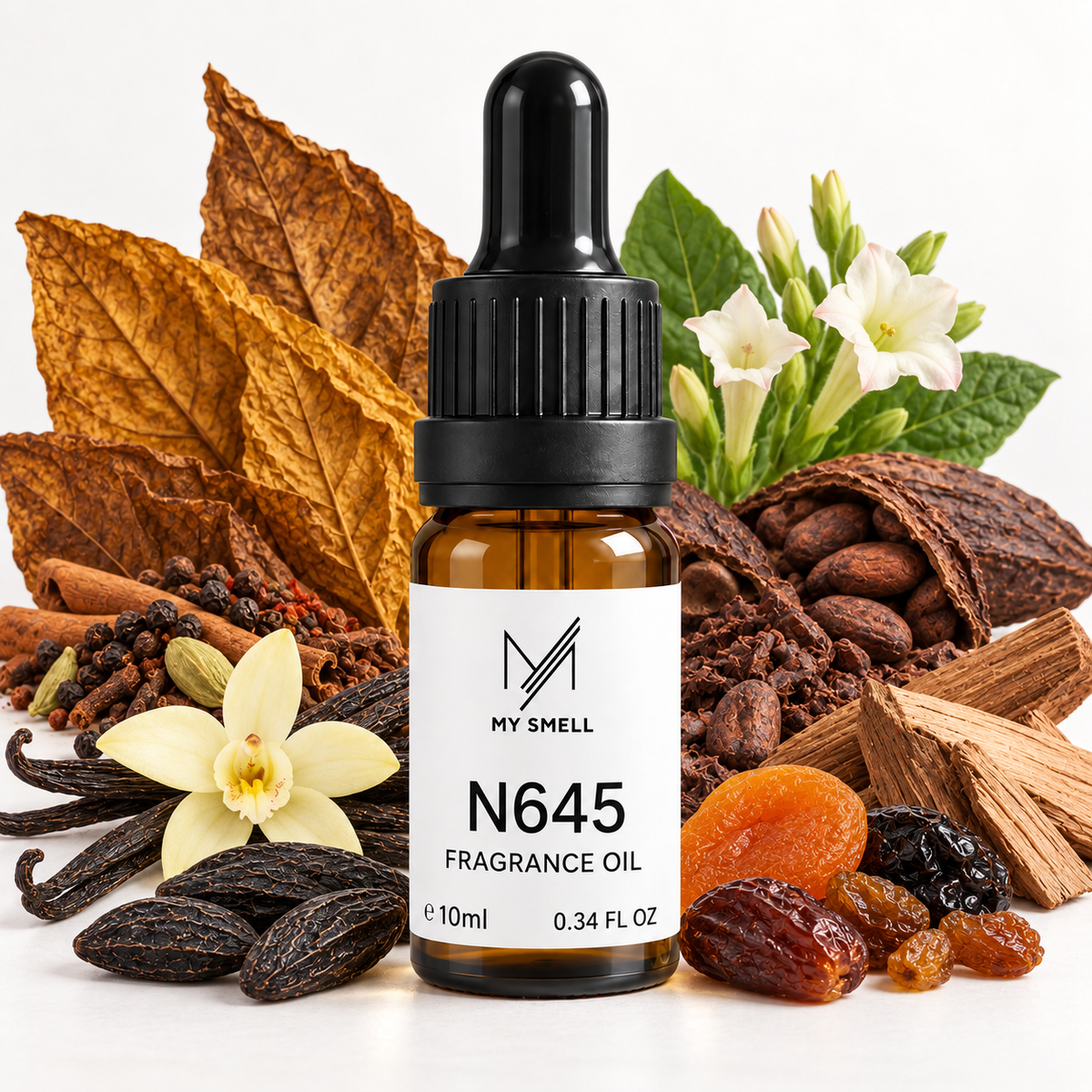 MY SMELL N645 Duftöl 10 ml – Tabak, Vanille & Kakao