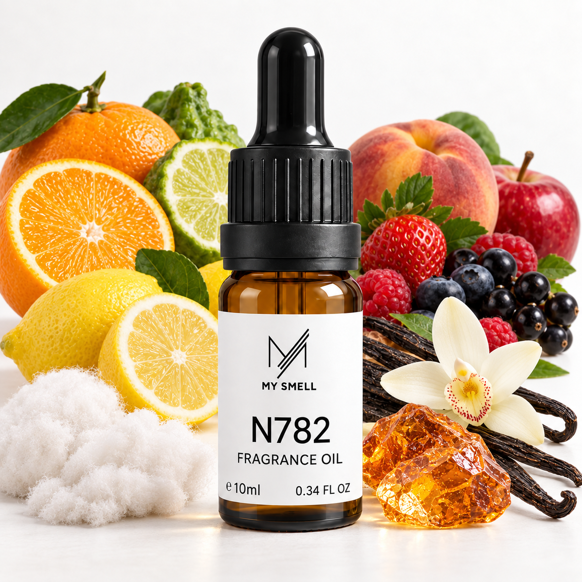 MY SMELL N782 Duftöl 10 ml – Zitrus, Vanille & Amber