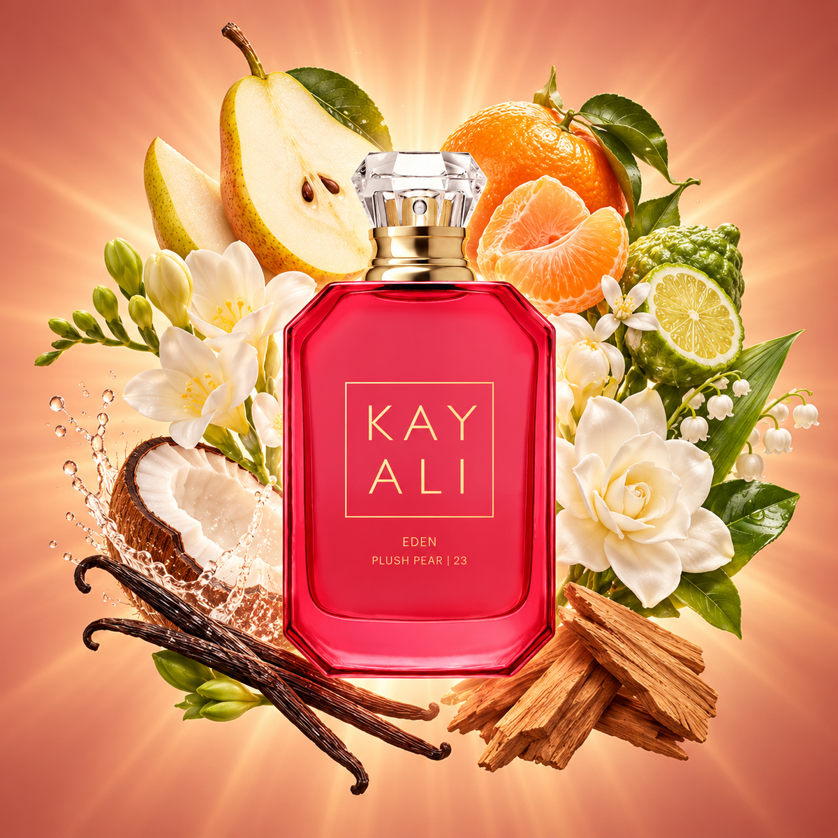 Kayali – Eden Plush Pear | 23 EDP – odlewka perfum – nuty zapachowe