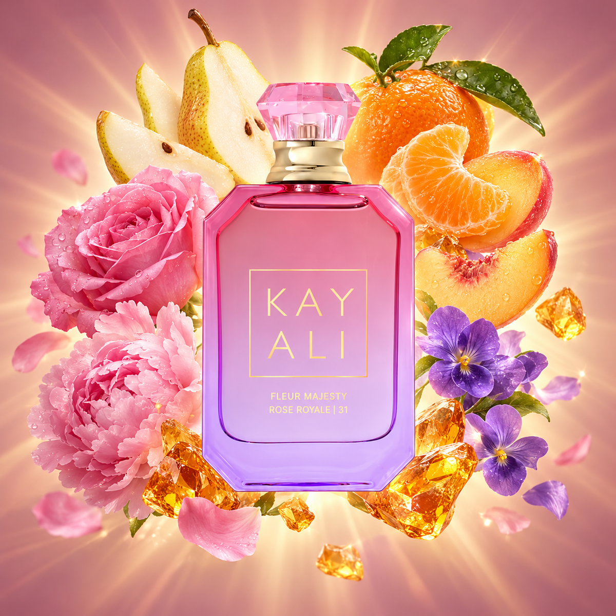 Kayali – Fleur Majesty Rose Royale | 31 EDP – odlewka perfum – nuty zapachowe