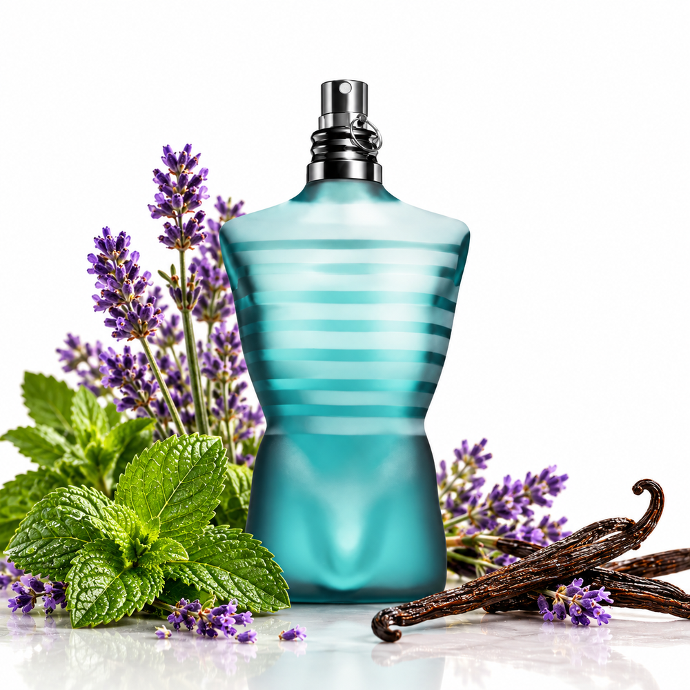 Jean Paul Gaultier Le Male Eau de Toilette – flakon, mięta, lawenda i wanilia