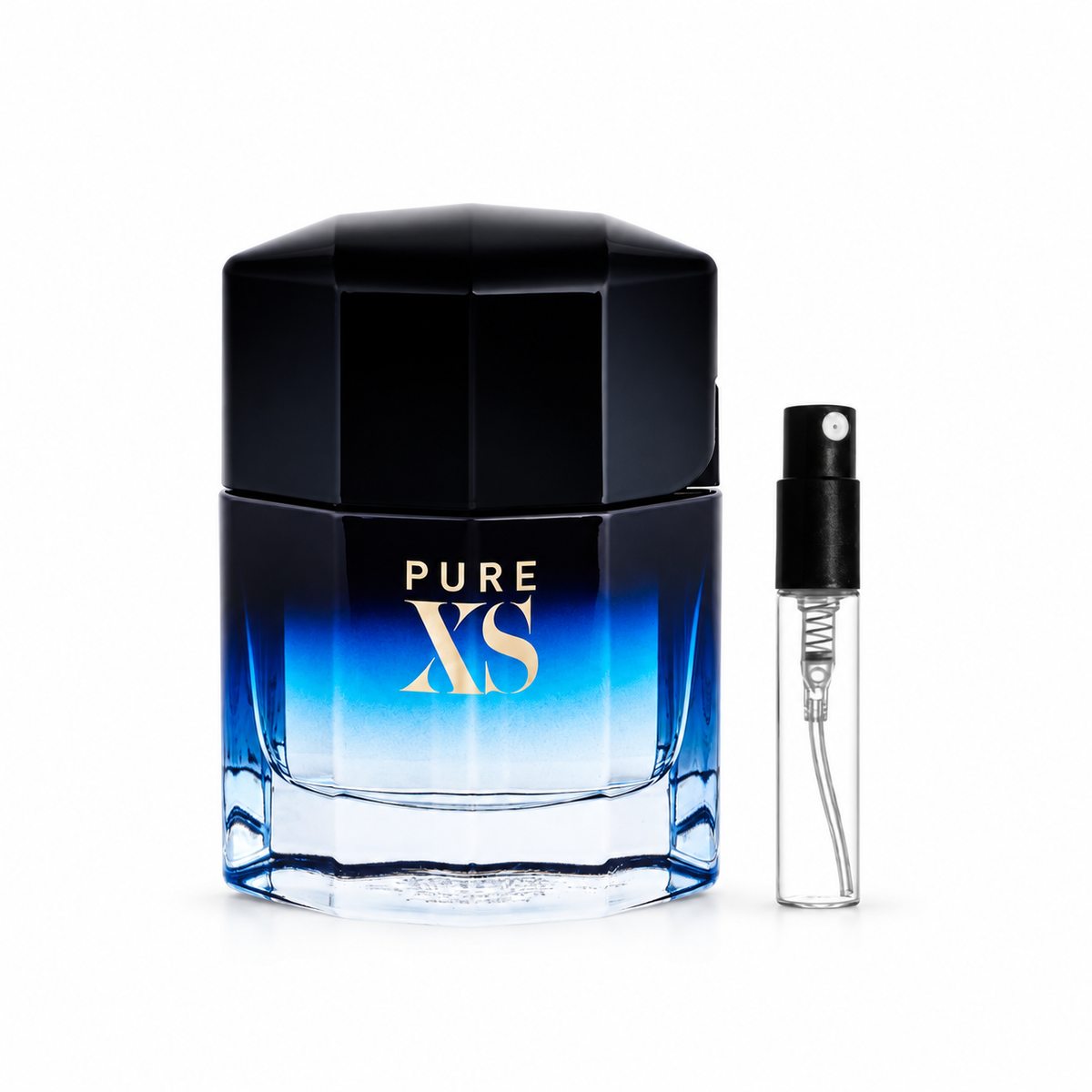 Rabanne Pure XS EDT – odlewka perfum – oryginalny flakon z atomizerem próbki